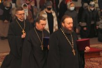11-Великая вечерня с чином прощения в главном храме Восточного Казахстана