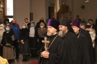 24-Великая вечерня с чином прощения в главном храме Восточного Казахстана