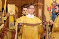 14-Служение епископа Амфилохия в Неделю сыропустную