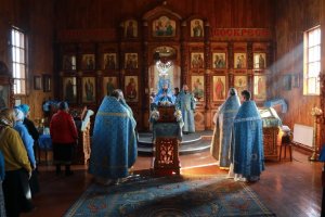 Престольный праздник Покровского храма города Усть-Каменогорска
