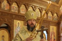 20-Преосвященнейший епископ Амфилохий совершил Божественную Литургию в главном храме Восточного Казахстана