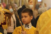 26-Преосвященнейший епископ Амфилохий совершил Божественную Литургию в главном храме Восточного Казахстана