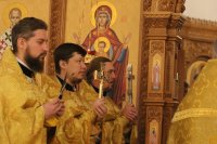 35-Преосвященнейший епископ Амфилохий совершил Божественную Литургию в главном храме Восточного Казахстана