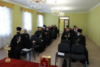 1-В Духовно-административном центре Усть-Каменогорской и Семипалатинской епархии состоялось епархиальное собрание духовенства
