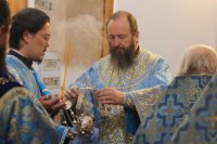 24-Божественная Литургия в главном храме Рудного Алтая в день Сретения Господня