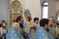 36-Божественная Литургия в главном храме Рудного Алтая в день Сретения Господня