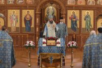 38-Божественная Литургия в главном храме Рудного Алтая в день Сретения Господня