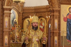 Воскресная Божественная Литургия в главном храме Рудного Алтая