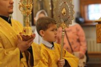 20-Воскресная Божественная Литургия в главном храме Рудного Алтая