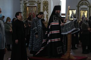 Служение епископа Амфилохия во второй день Великого поста