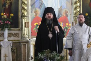 Архипастырский визит в Семипалатинск. Божественная Литургия в Неделю пред Богоявлением.