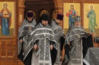 14-В кафедральном соборе Восточного Казахстана совершена первая Литургия Преждеосвященных Даров