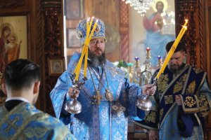 Архипастырский визит в Покровский храм города Усть-Каменогорска
