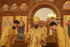 Служение епископа Амфилохия в Неделю 17-ю по Пятидесятнице