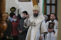 7-Служение епископа Амфилохия в навечерие Крещения Господня