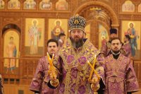 16-Служение епископа Амфилохия в Неделю 5-ю Святой Четыредесятницы