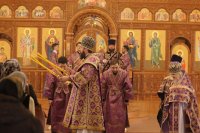 17-Служение епископа Амфилохия в Неделю 5-ю Святой Четыредесятницы