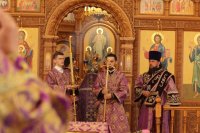 20-Служение епископа Амфилохия в Неделю 5-ю Святой Четыредесятницы