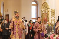 22-Служение епископа Амфилохия в Неделю 5-ю Святой Четыредесятницы