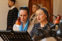 25-Служение епископа Амфилохия в Неделю 5-ю Святой Четыредесятницы