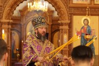 29-Служение епископа Амфилохия в Неделю 5-ю Святой Четыредесятницы