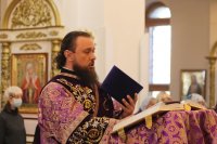 43-Служение епископа Амфилохия в Неделю 5-ю Святой Четыредесятницы