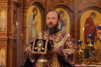 59-Служение епископа Амфилохия в Неделю 5-ю Святой Четыредесятницы