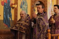 60-Служение епископа Амфилохия в Неделю 5-ю Святой Четыредесятницы
