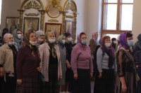 64-Служение епископа Амфилохия в Неделю 5-ю Святой Четыредесятницы