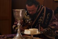 70-Служение епископа Амфилохия в Неделю 5-ю Святой Четыредесятницы