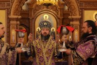 79-Служение епископа Амфилохия в Неделю 5-ю Святой Четыредесятницы