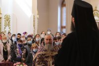 90-Служение епископа Амфилохия в Неделю 5-ю Святой Четыредесятницы