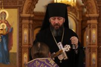 93-Служение епископа Амфилохия в Неделю 5-ю Святой Четыредесятницы