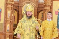 5-В день памяти преподобного Сергия Радонежского  епископ Амфилохий возглавил Божественную Литургию в Андреевском кафедральном соборе