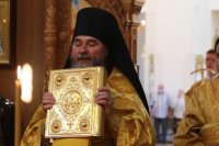 8-В день памяти преподобного Сергия Радонежского  епископ Амфилохий возглавил Божественную Литургию в Андреевском кафедральном соборе