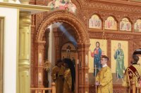 11-В день памяти преподобного Сергия Радонежского  епископ Амфилохий возглавил Божественную Литургию в Андреевском кафедральном соборе