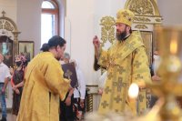 14-В день памяти преподобного Сергия Радонежского  епископ Амфилохий возглавил Божественную Литургию в Андреевском кафедральном соборе
