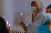 16-В день памяти преподобного Сергия Радонежского  епископ Амфилохий возглавил Божественную Литургию в Андреевском кафедральном соборе