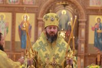 18-В день памяти преподобного Сергия Радонежского  епископ Амфилохий возглавил Божественную Литургию в Андреевском кафедральном соборе