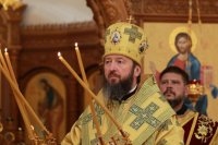 19-В день памяти преподобного Сергия Радонежского  епископ Амфилохий возглавил Божественную Литургию в Андреевском кафедральном соборе