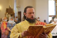 23-В день памяти преподобного Сергия Радонежского  епископ Амфилохий возглавил Божественную Литургию в Андреевском кафедральном соборе