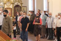 29-В день памяти преподобного Сергия Радонежского  епископ Амфилохий возглавил Божественную Литургию в Андреевском кафедральном соборе