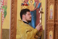 35-В день памяти преподобного Сергия Радонежского  епископ Амфилохий возглавил Божественную Литургию в Андреевском кафедральном соборе