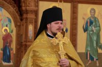 46-В день памяти преподобного Сергия Радонежского  епископ Амфилохий возглавил Божественную Литургию в Андреевском кафедральном соборе