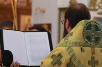 62-В день памяти преподобного Сергия Радонежского  епископ Амфилохий возглавил Божественную Литургию в Андреевском кафедральном соборе