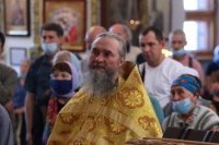 67-В день памяти преподобного Сергия Радонежского  епископ Амфилохий возглавил Божественную Литургию в Андреевском кафедральном соборе