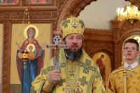 70-В день памяти преподобного Сергия Радонежского  епископ Амфилохий возглавил Божественную Литургию в Андреевском кафедральном соборе