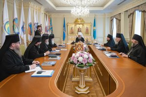 Управляющий Усть-Каменогорской и Семипалатинской епархией принял участие в заключительном в 2021 году заседании Синода Митрополичьего округа  Республики Казахстан