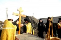 4-Митрополит Александр и архипастыри Казахстанского Митрополичьего округа приняли участие в освящении закладного камня в основание строительства Преображенского храма в столице Узбекистана 