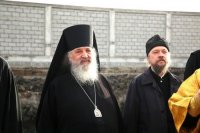 5-Митрополит Александр и архипастыри Казахстанского Митрополичьего округа приняли участие в освящении закладного камня в основание строительства Преображенского храма в столице Узбекистана 